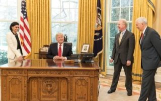 Tom Price with Donald Trump