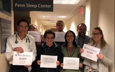 Penn Sleep Center staff welcome new fellows