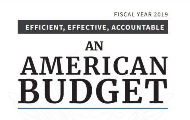 President Trump budget fiscal year 2019