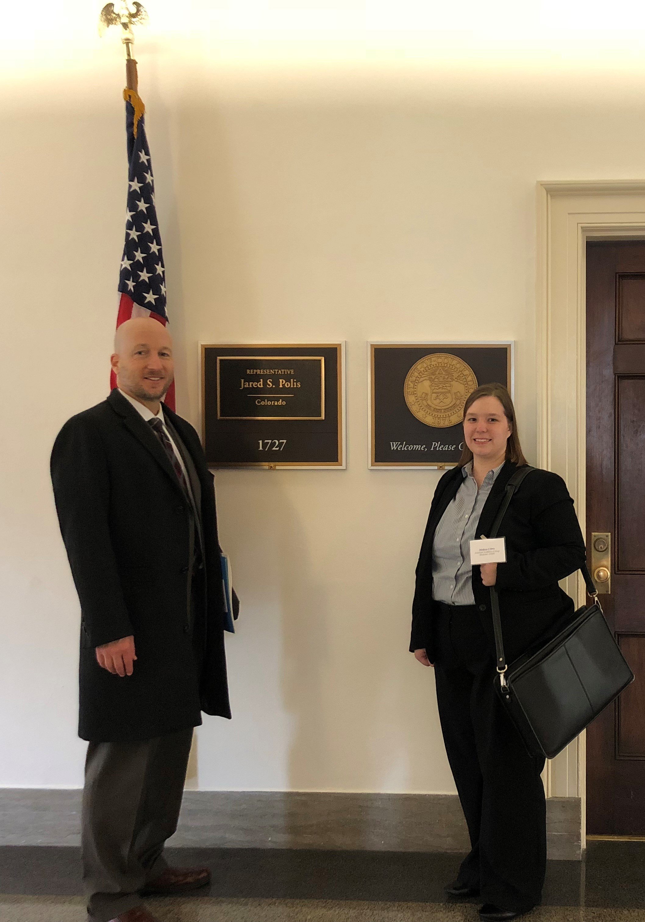 Dr. Mark Hickey on Capitol Hill