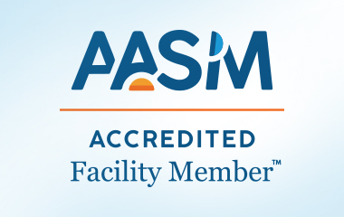 AASM accredited sleep facility member logo