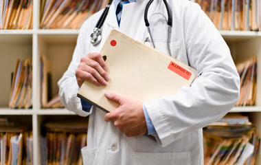 Clinical files of patient medical records