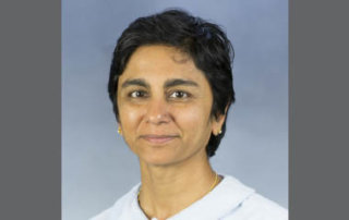 A headshot of Indu A. Ayappa