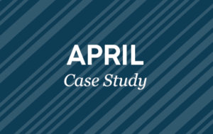 An advertisement for the AASM's April case studies.
