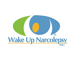 The logo of Wake Up Narcolepsy.