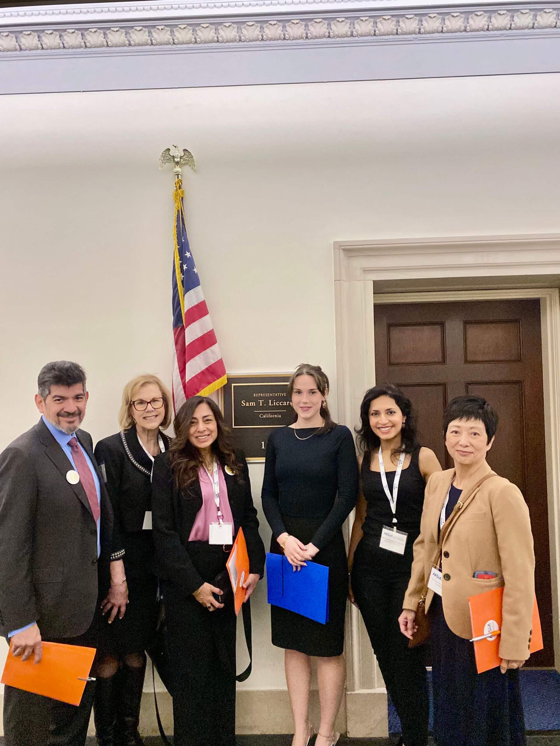 AASM members during Hill Day on Capitol Hill